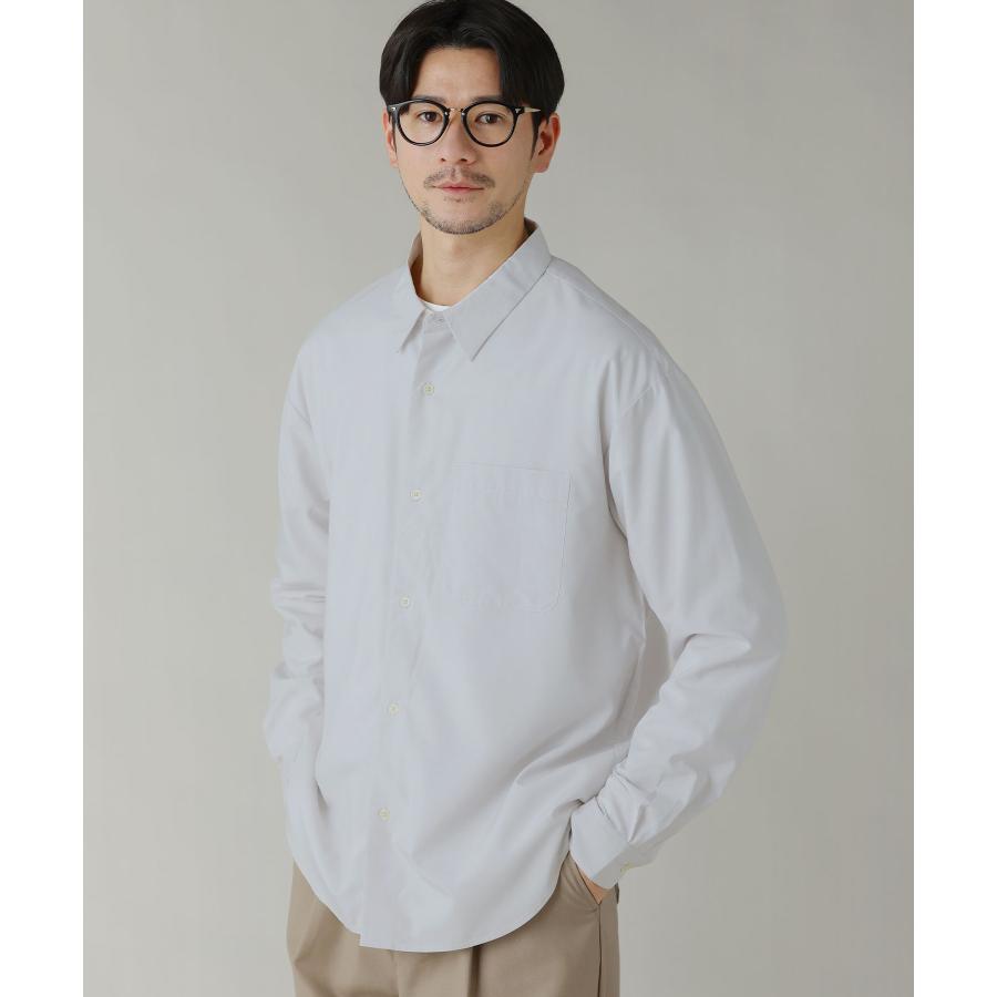 【未開封最安値】Parts Lab. アイボリー レギュラーカラーシャツ S シャツ トップス メンズ 春 夏 長袖 レギュラーカラーシャツ ボックス