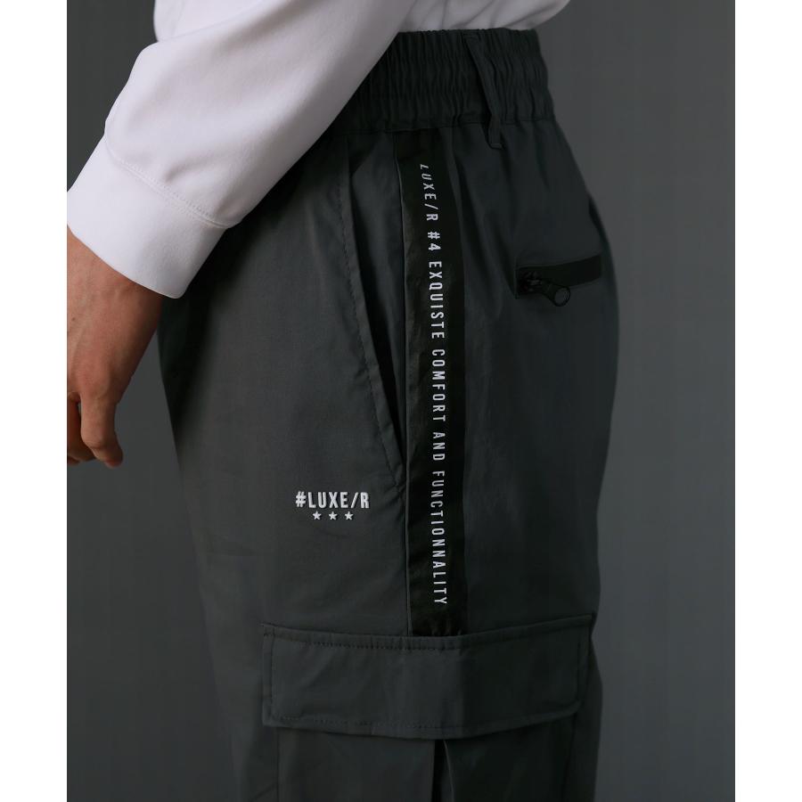 LUXE/R GOLF 撥水加工 防水 カーゴ イージー パンツ サイズXL LUXE/R（ラグジュ） 【セットアップ対応】 ゴルフウェア メンズ カーゴ