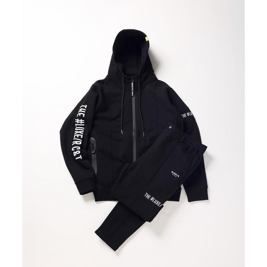 LUXE/R メンズ ゴルフ セットアップ ジャケットMサイズ LUXE/R（ラグジュ） 【セットアップ対応】 ゴルフウェア メンズ