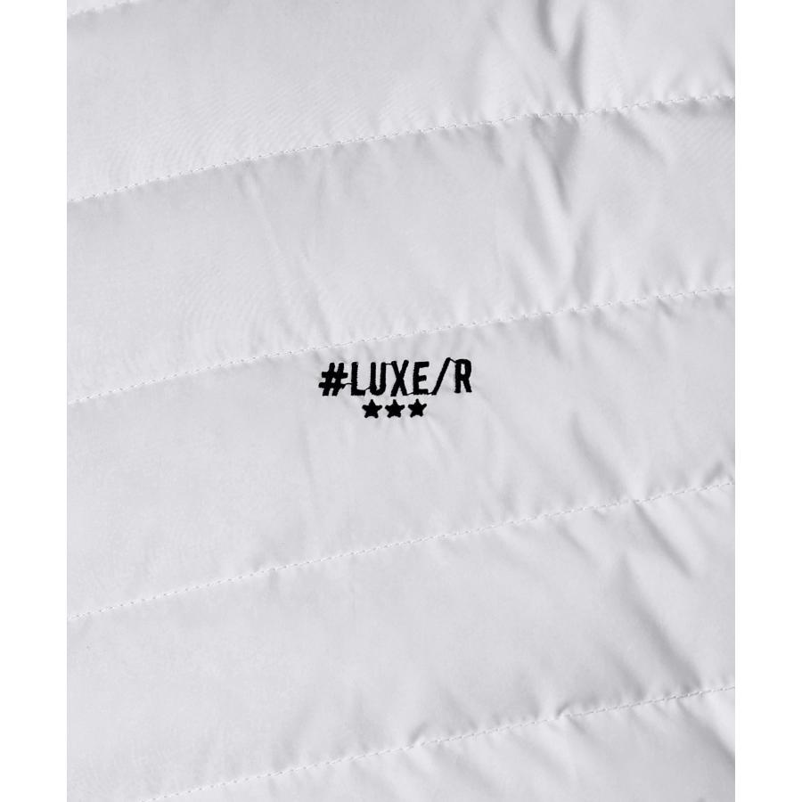 LUXE/R GOLF ダウンフェザー&裏起毛ジャケット4576BGL LUXE/R（ラグジュ） 【セットアップ対応】 ゴルフウェア メンズ ダウン