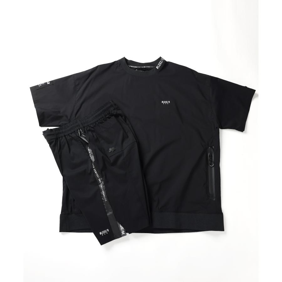 中古 メンズゴルフウェア メンズ ゴルフウェア 【セットアップ対応】 LUXE/R（ラグジュ） LUXE/R セットアップ＋モックシャツ メンズウェア