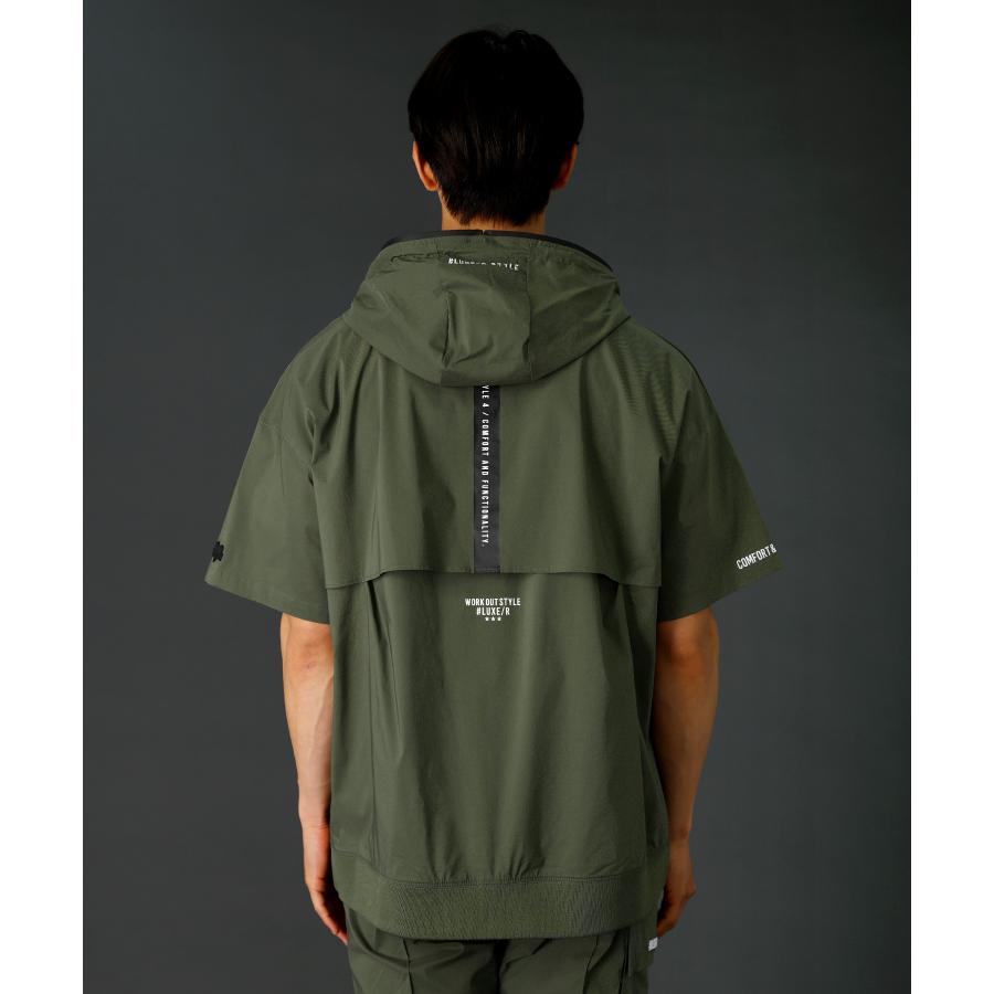 LUXE/R ナイロンセットアップ XL　ゴルフ LUXE/R（ラグジュ） 【セットアップ対応】 ゴルフウェア メンズ