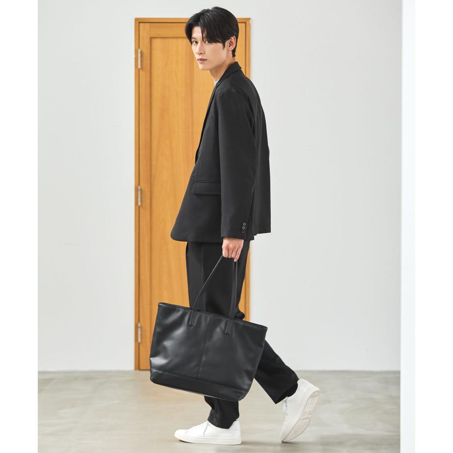 ESSENTIALS WARDROBE トートバッグ バッグ メンズ ビジカジ PUレザー