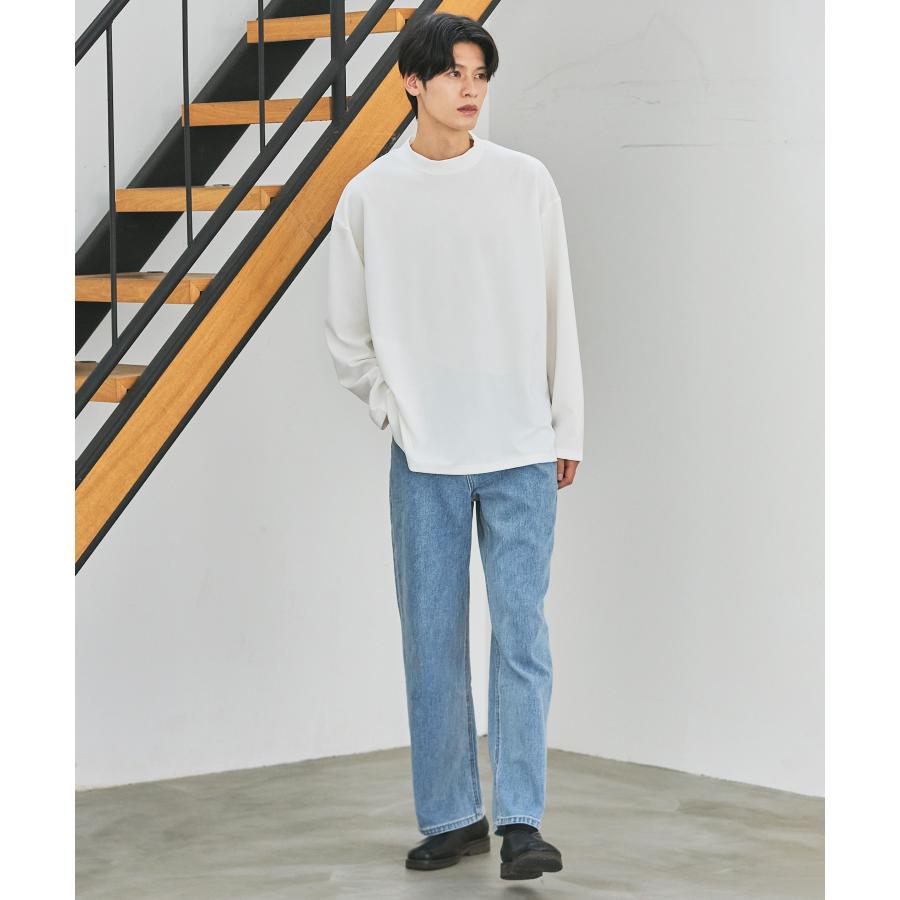 カットソー Tシャツ トップス メンズ 秋 秋服 長袖 ロンT 静電気