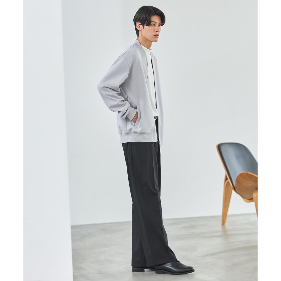 45rpm　インディゴ　コットンブルゾン　日本製　春秋冬　ライトアウター　美品 MA-1 ブルゾン ジャケット メンズ 秋 秋服 冬 冬服 春 春服ライト