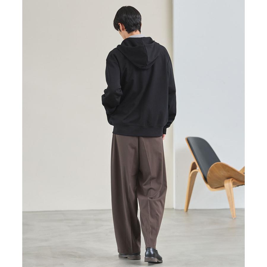 ESSENTIALS WARDROBE パーカー ジップパーカー メンズ ポンチ 長袖