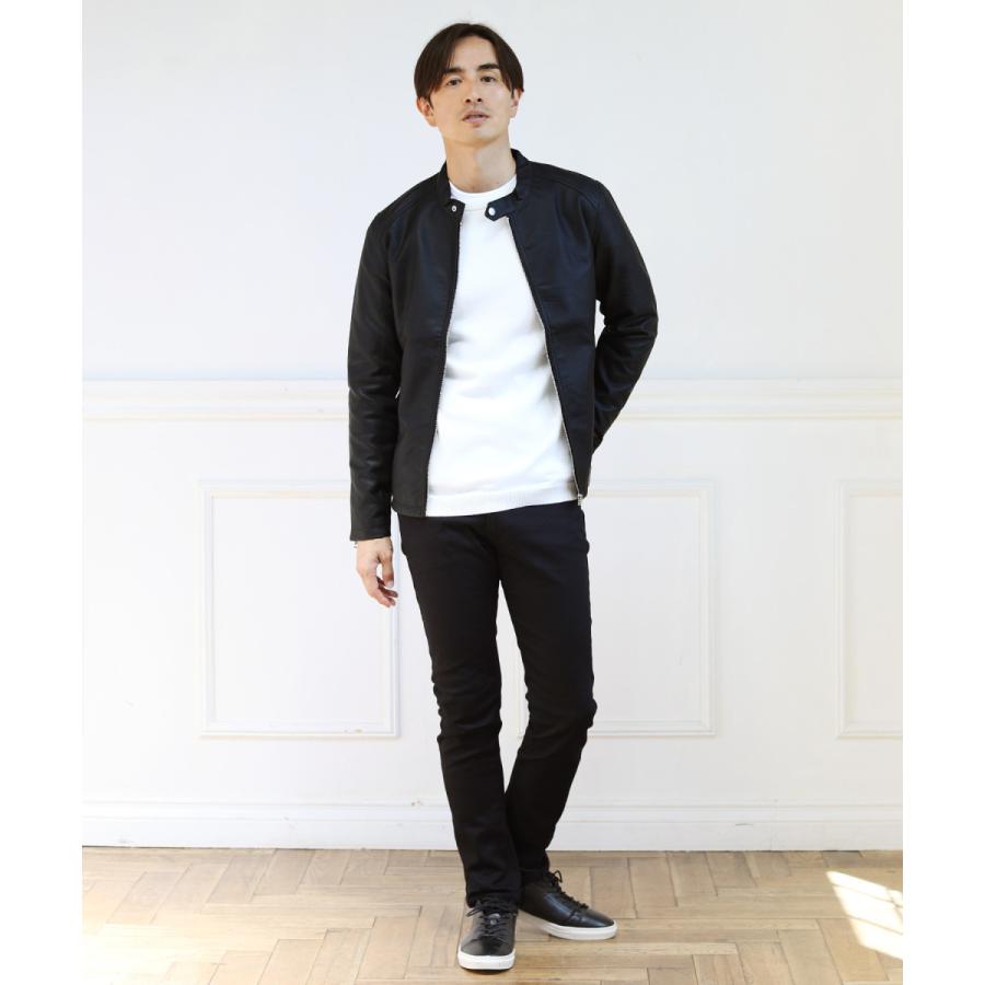 ライダースジャケット メンズ ブランド 人気 Puレザー ジャケット シングルライダースジャケット Jacketsms01 Sputnicks スプートニクス 通販 Yahoo ショッピング