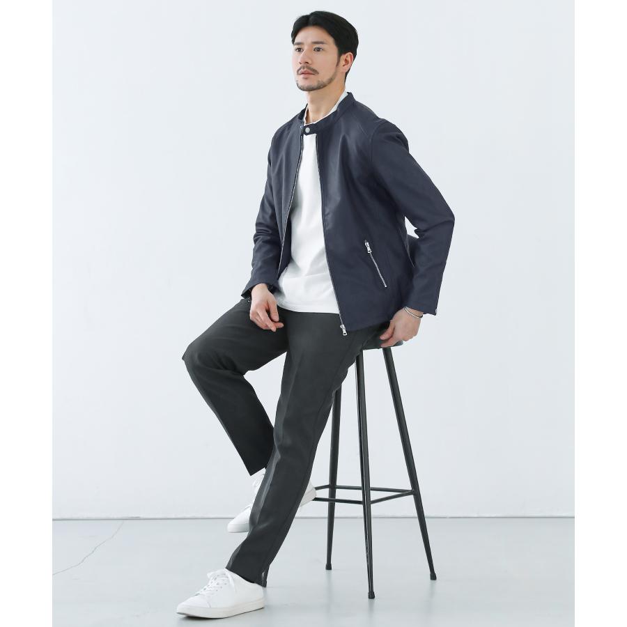 ライダースジャケット メンズ PUレザー ジャケット シングルライダース 合成皮革 レーヨン ポリエステル | （NEVER） Acquiesce | 15