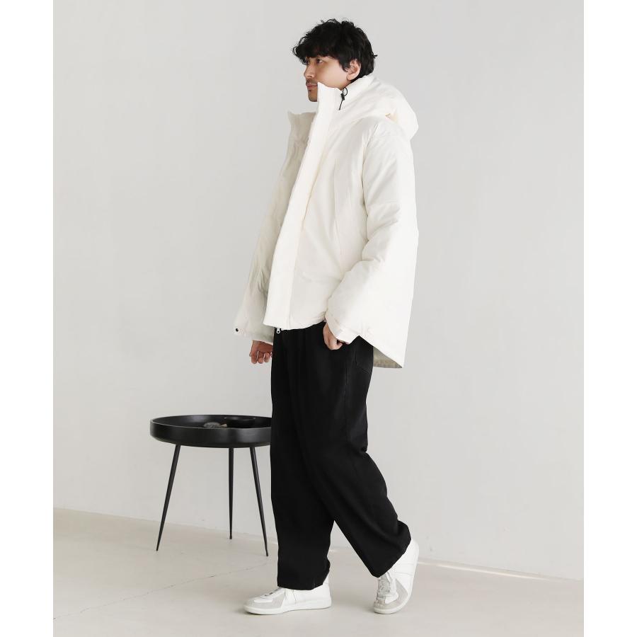 中綿ジャケット ダウンジャケット メンズ ボリュームネック フード