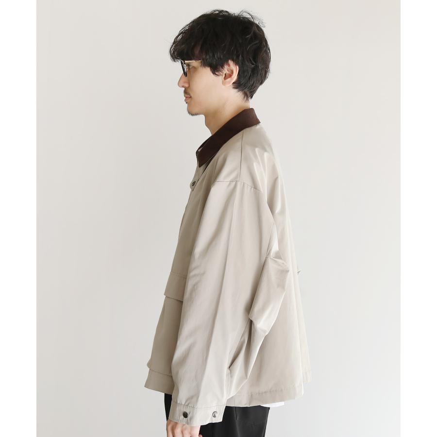 ジャケット ブルゾン メンズ コーデュロイ 2way オリーブ モカ ジャケット ブルゾン メンズ コーデュロイ 2way オリーブ モカ