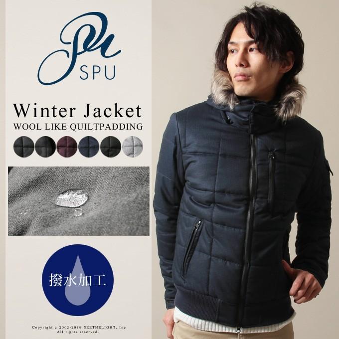 Br 秋 冬 中綿入りジャケット ジャンパー ブルゾン アウター メンズファッション 撥水加工 ウ Soy171 Sputnicks スプートニクス 通販 Yahoo ショッピング