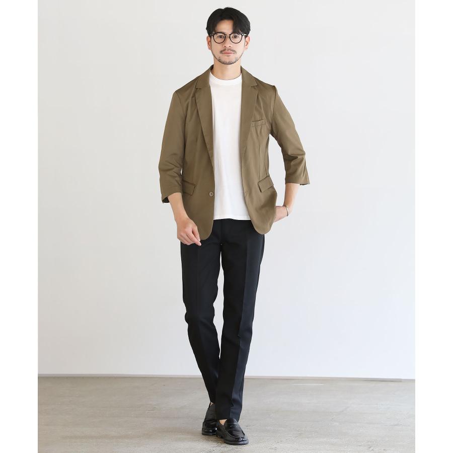 テーラードジャケット メンズ 接触冷感 七分袖 夏 夏服 : SPUTNICKS