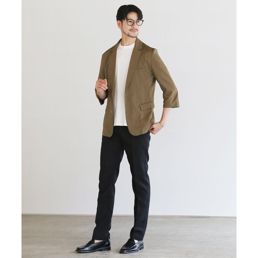 テーラードジャケット メンズ 接触冷感 七分袖 夏 夏服 : SPUTNICKS