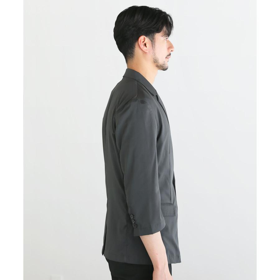 テーラードジャケット メンズ 接触冷感 七分袖 夏 夏服 : SPUTNICKS