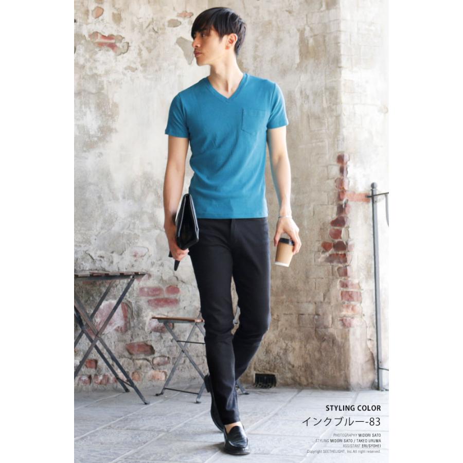 カットソー メンズ ポケットt メンズ Coolmax クールマックス フライス 半袖 Vネック ポケット カットソー 夏男 コーデ きれいめ着こなし Spu Sputnicks スプートニクス 通販 Yahoo ショッピング