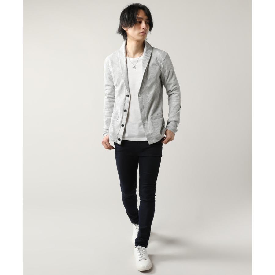 カーディガン メンズ ランダムテレコ 長袖 ショールカラー M L Xl 杢グレー 杢ワイン 杢ブルー 杢ブラック 杢レッド 杢ネイビー ホワイト ブラック Spu Sputnicks スプートニクス 通販 Yahoo ショッピング