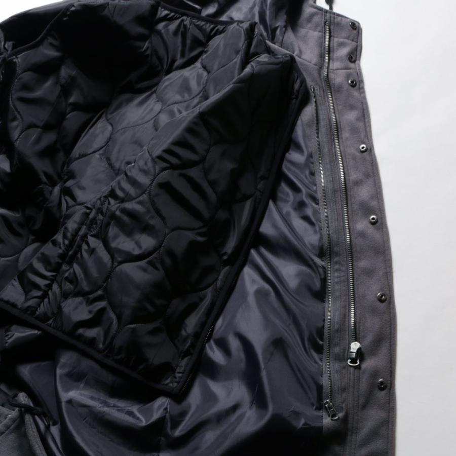 メンズ アウター 秋 冬 春 ポリエステル メルトン ライナー 脱着 3way モッズ コート レーヨン Spu スプ Spu Sputnicks スプートニクス 通販 Yahoo ショッピング