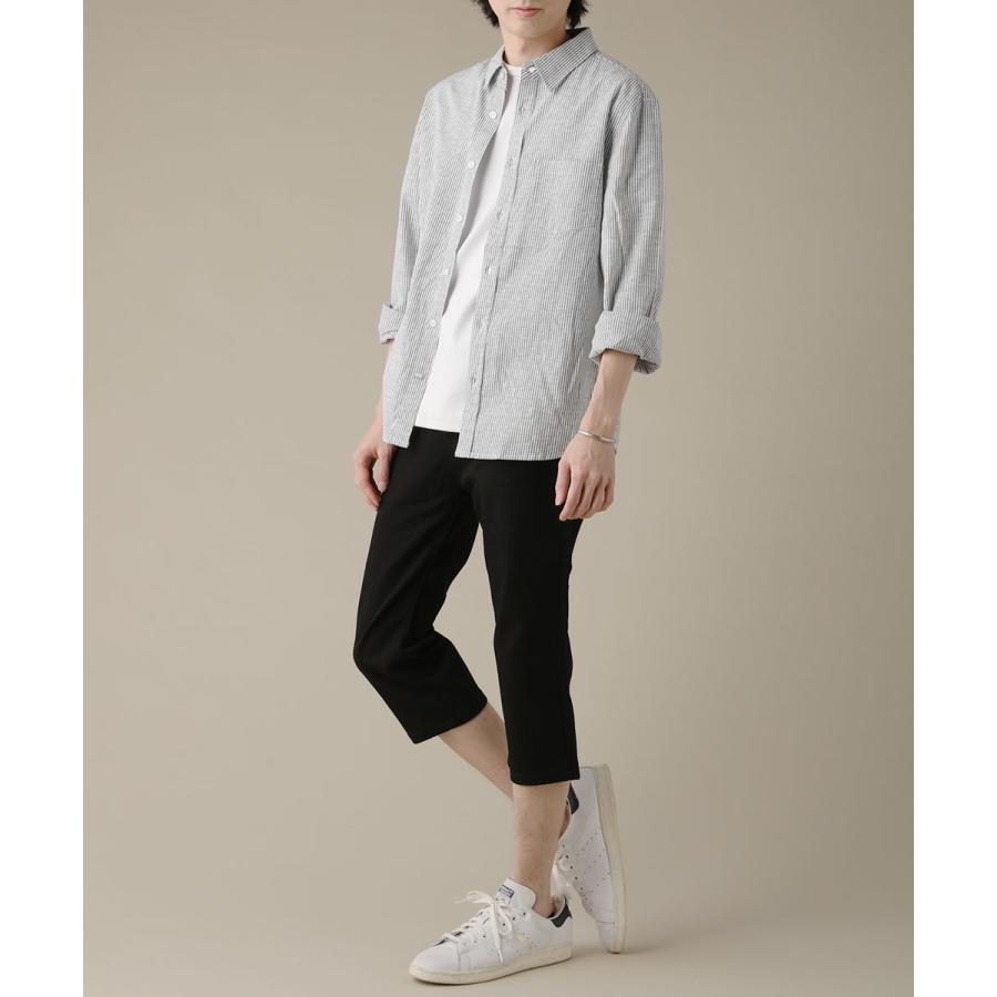 クロップドパンツ パンツ メンズ 夏 夏服 スリム ストレッチ