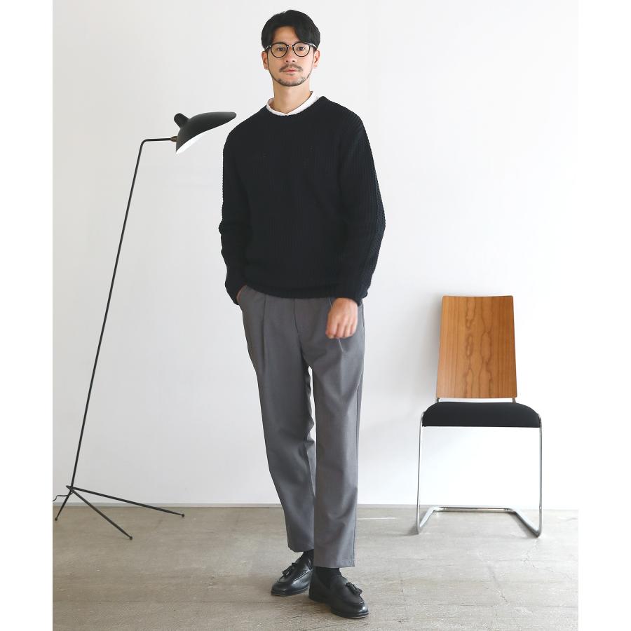 SPU（スプ） スラックス イージーパンツ ワイドパンツ メンズ 春 夏 秋