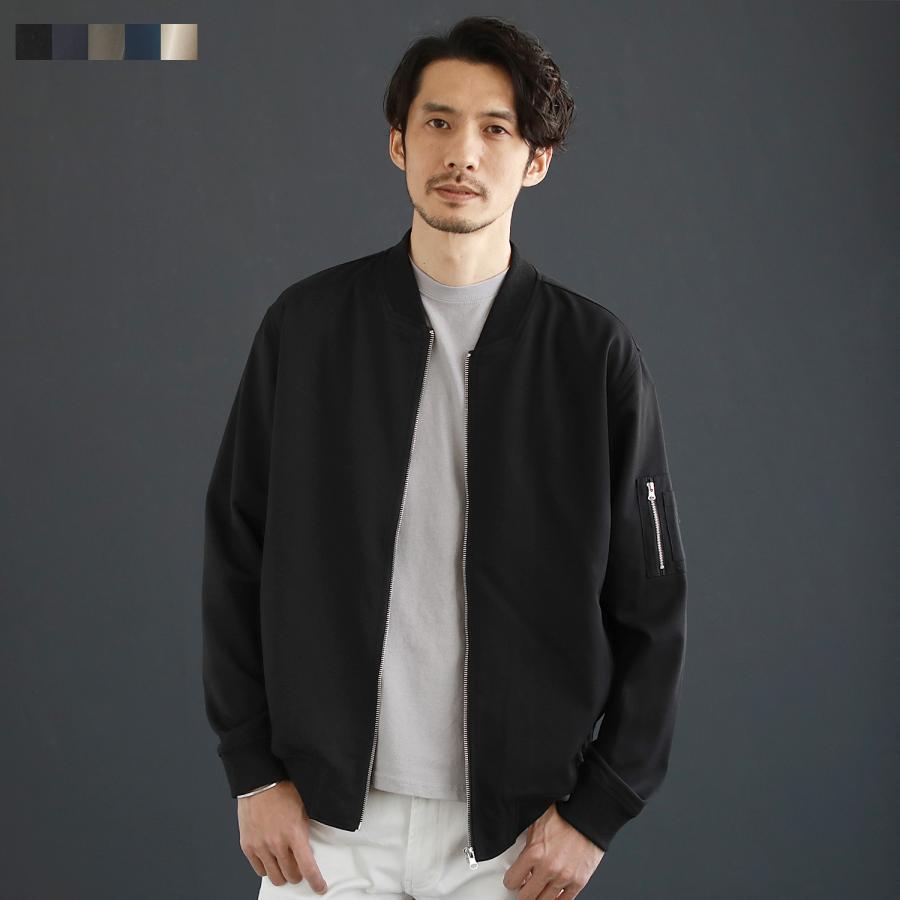 ストレッチアーバンミリタリーブルゾンMA-1 メンズ 秋 秋服 TR