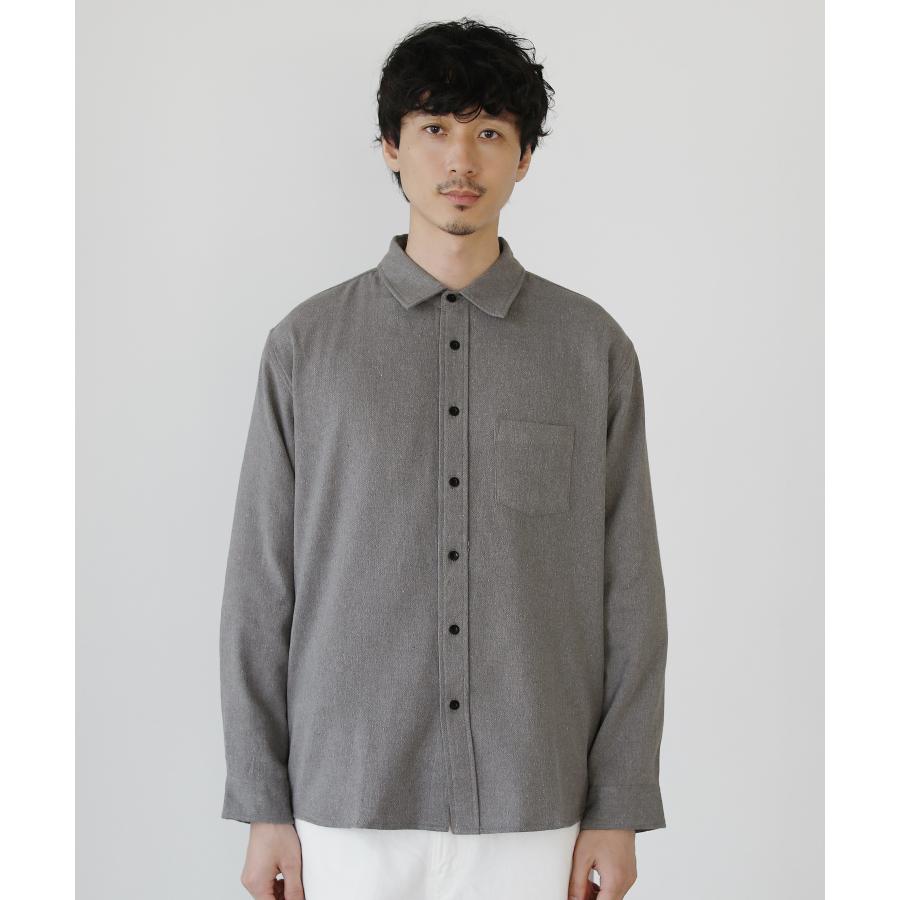 ネルシャツ シャツ チェックシャツ トップス メンズ 秋服 冬服 ネル