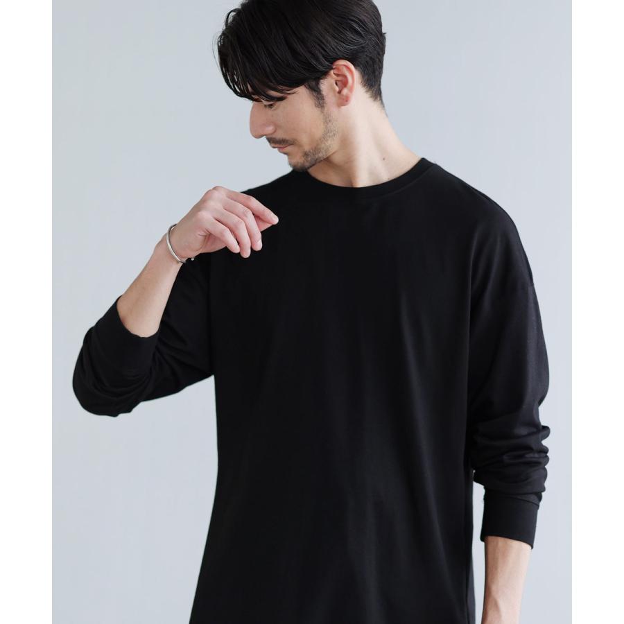 SPU（スプ） カットソー Tシャツ メンズ 冬 春 長袖 ポリエステル 綿