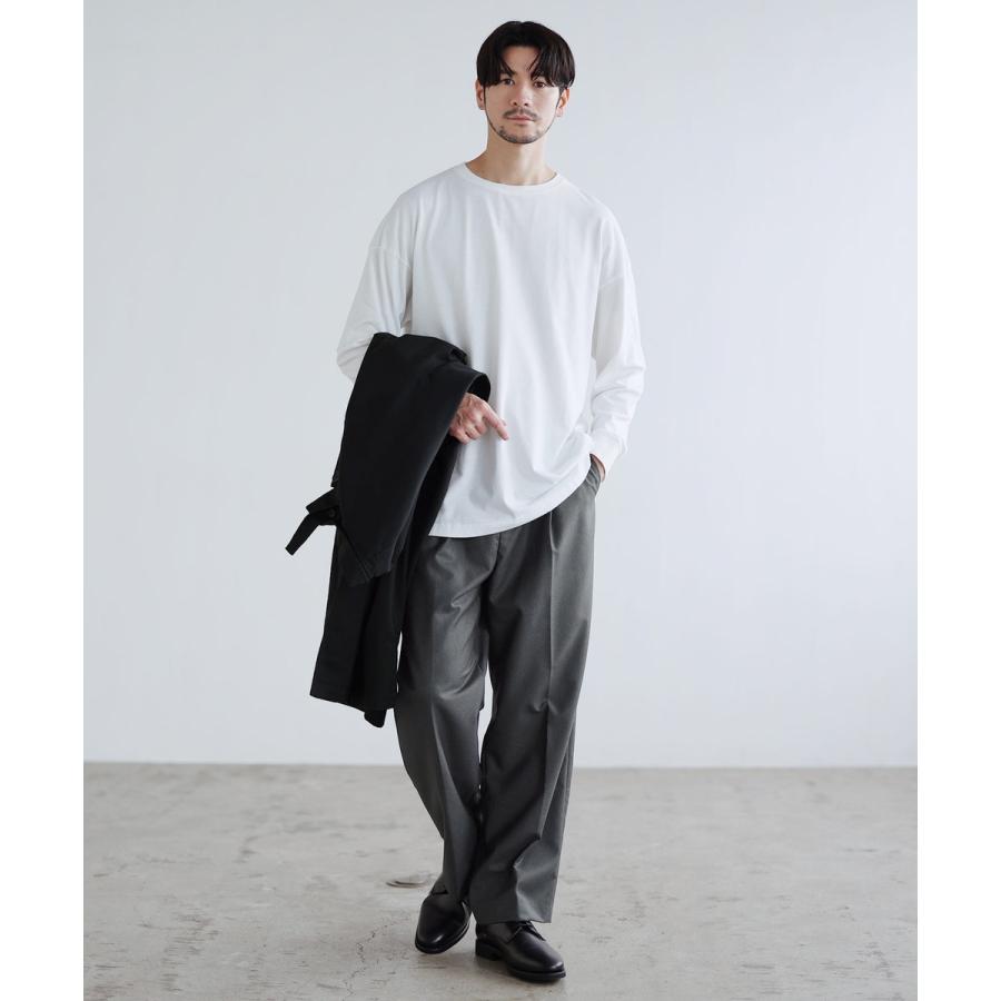 SPU（スプ） カットソー Tシャツ メンズ 冬 春 長袖 ポリエステル 綿