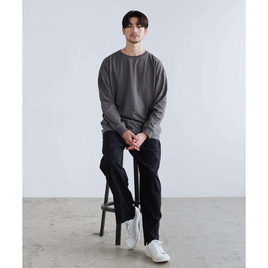 SPU（スプ） カットソー Tシャツ メンズ 冬 春 長袖 ポリエステル 綿