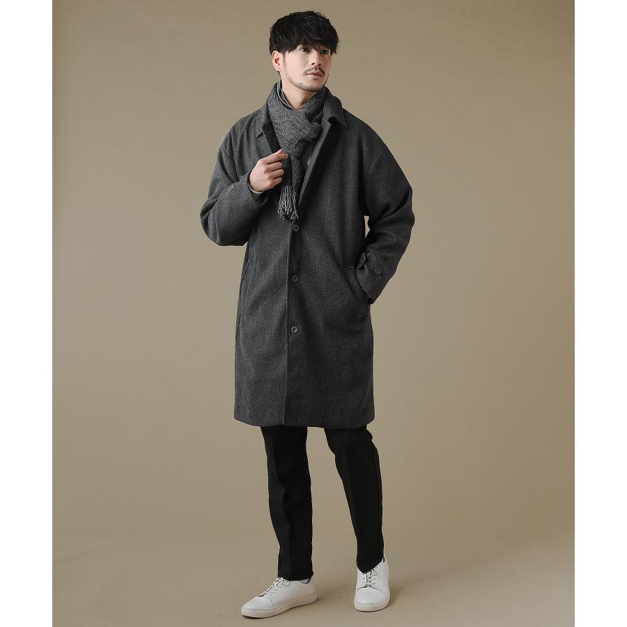 ステンカラーコート メンズ コート アウター 冬 冬服 通学