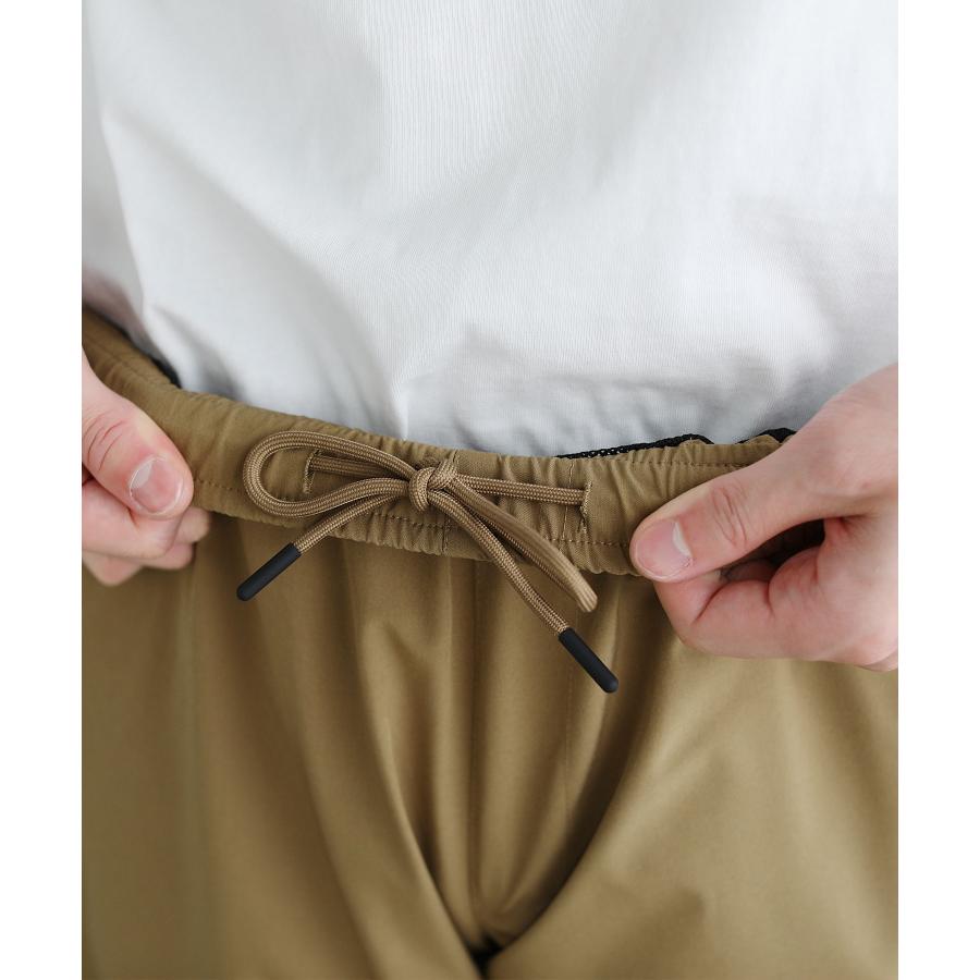 セットアップ対応】 テーパードパンツ メンズ ストレッチ 撥水 S M L