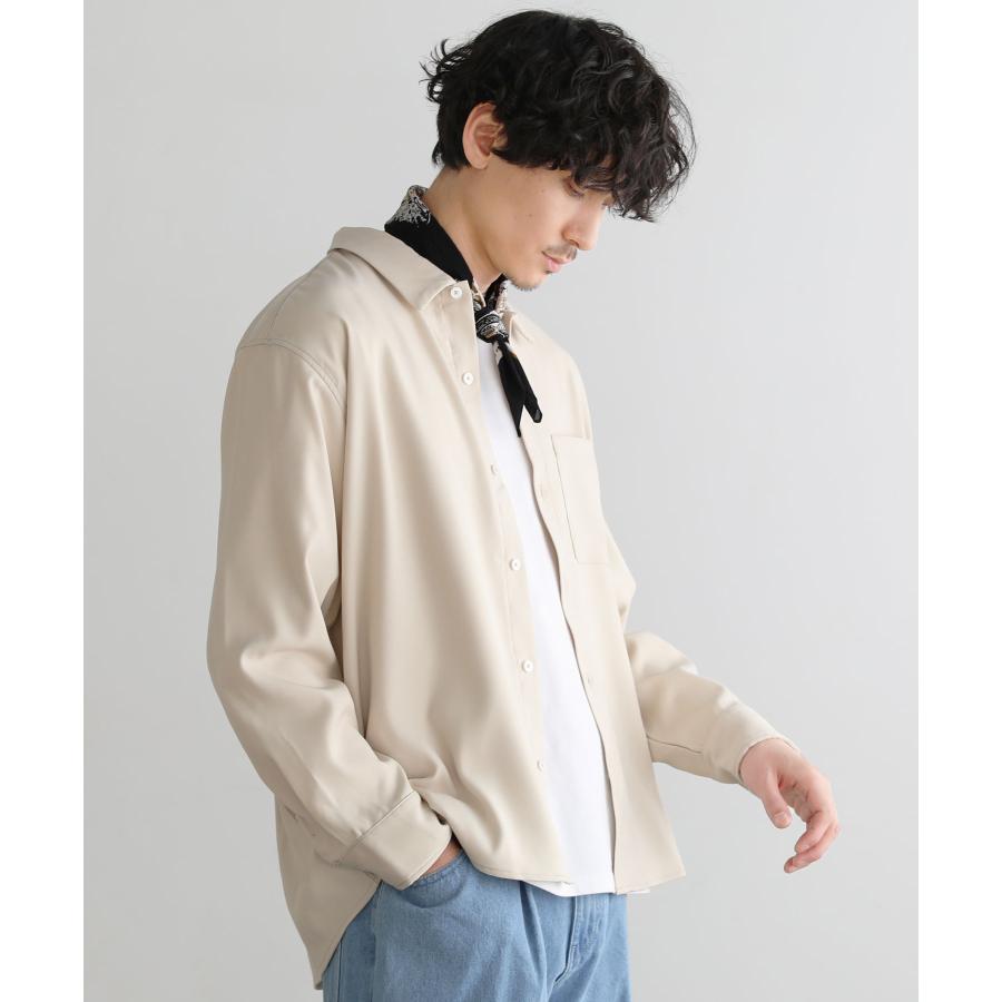 シャツ メンズ カジュアルシャツ 長袖 レギュラーカラー : SPUTNICKS