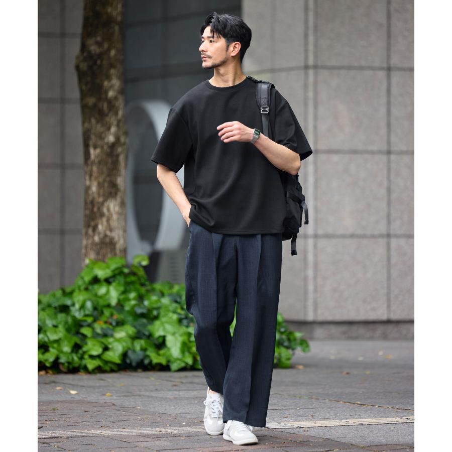 SPU（スプ） Tシャツ カットソー メンズ 春 夏 接触冷感 ハイポンチ