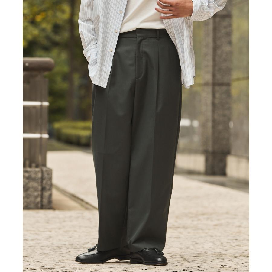 SPU スラックス ワイドパンツ タックパンツ メンズ メンズ SPU スラックス ワイドパンツ タックパンツ メンズ メンズ