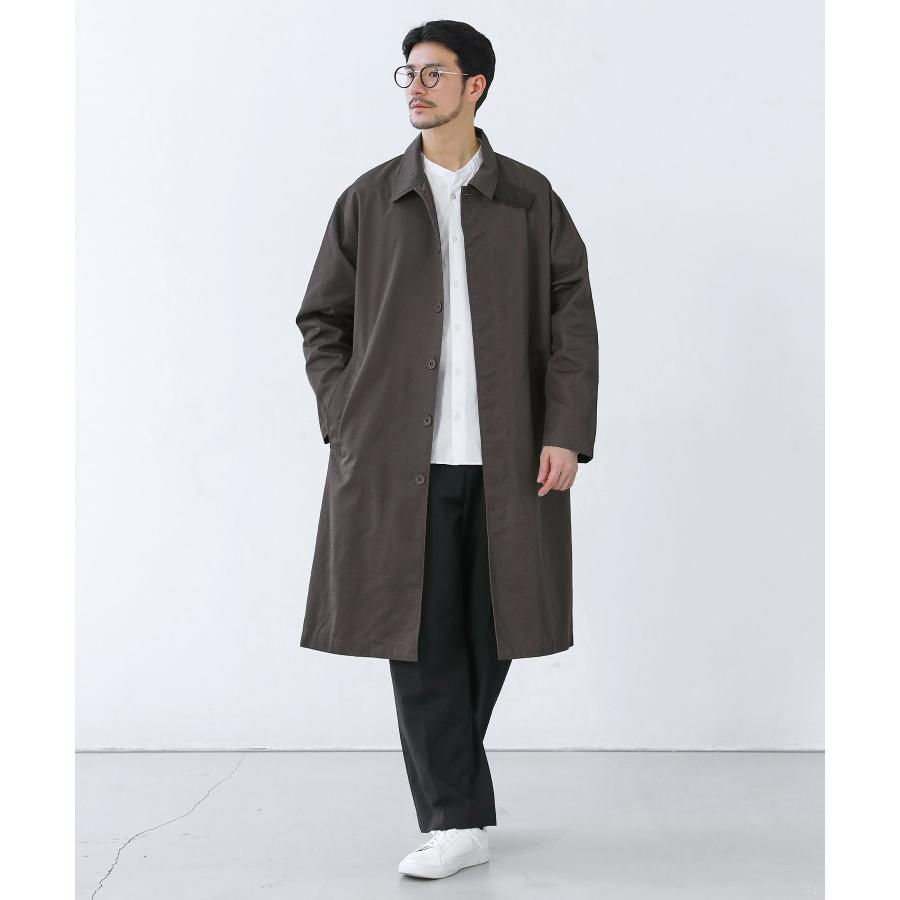 SPU（スプ） ステンカラーコート ロングコート スタンドカラーコート
