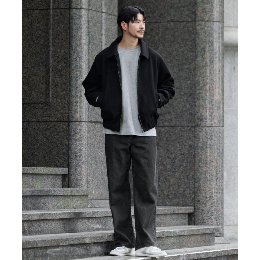 SPU（スプ） ショートブルゾン ブルゾン アウター ジャケット メルトン