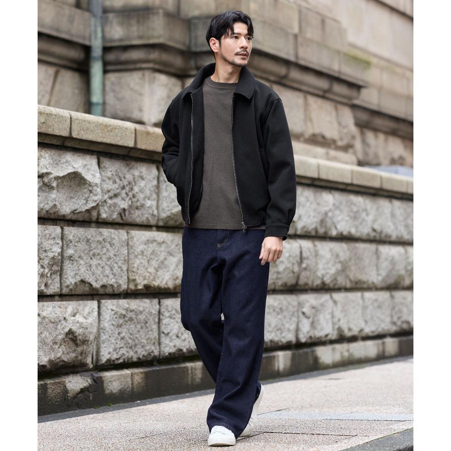 SPU（スプ） ショートブルゾン ブルゾン アウター ジャケット メルトン