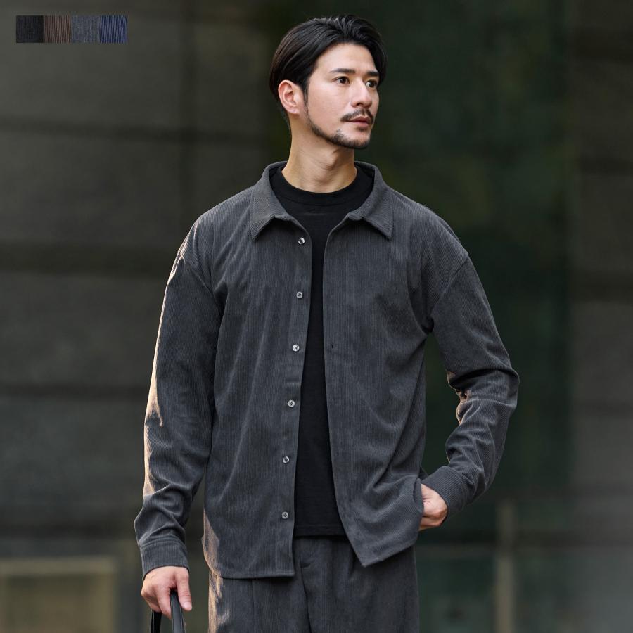 SPU（スプ） 【セットアップ対応】 シャツ メンズ 秋 冬 春