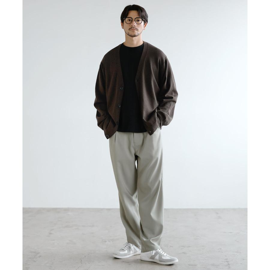 SPU スラックス イージーパンツ テーパードパンツ ボトムス メンズ 秋