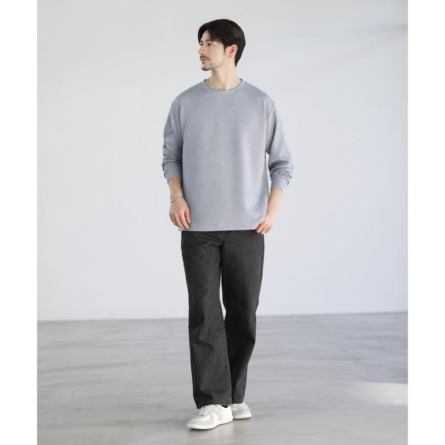 新品 HRM カノコクルーネック ロングスリーブTシャツ M Lグレー