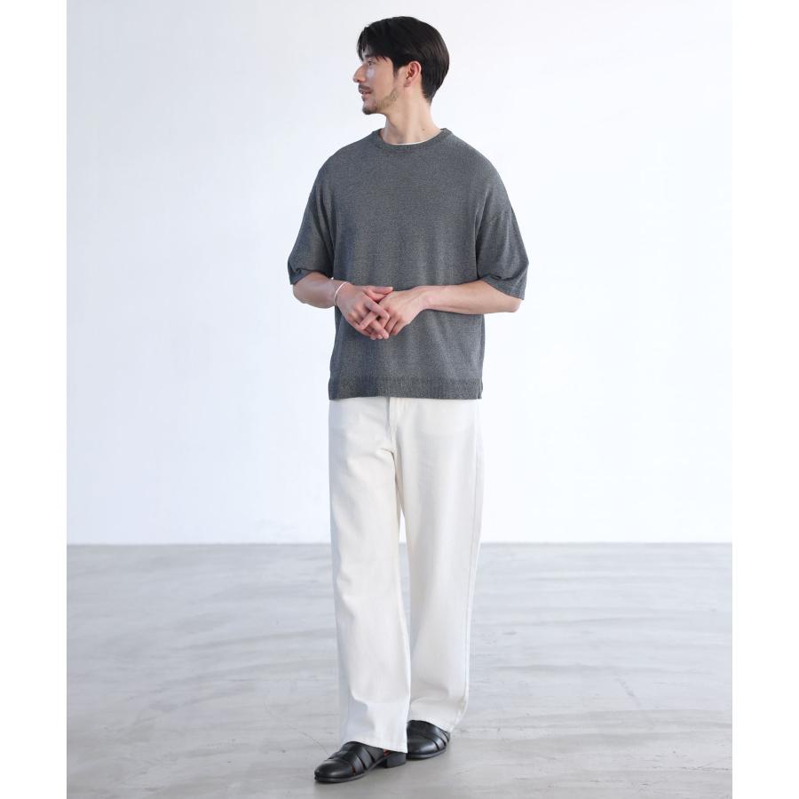 SPU（スプ） サマーニット ニット Tシャツ メンズ 春 夏 接触冷感