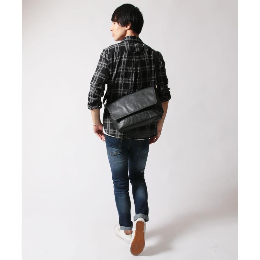 メンズ バッグ メンズファッション Puレザーフラップ ショルダーバッグ 合皮 Buyer S Select バイヤーズセレクト Tbu Sputnicks スプートニクス 通販 Yahoo ショッピング