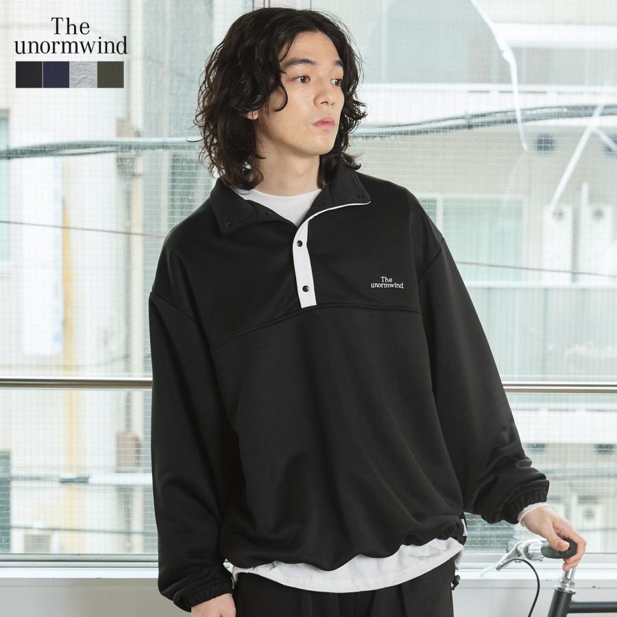 期間限定お値下げ。メンズトレーナー スウェット トレーナー メンズ 長袖 ハーフボタン ゆったり 2way