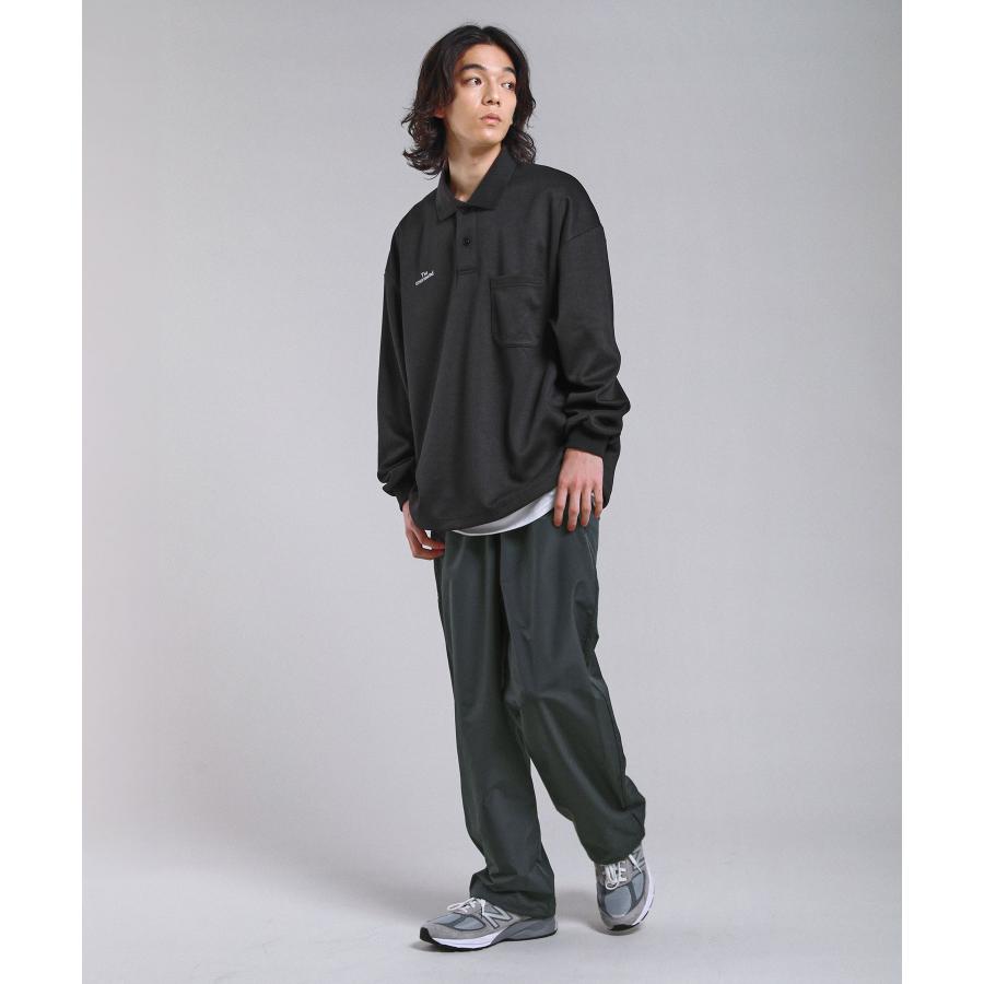 The unormwind ポロシャツ メンズ 秋 秋服 長袖 鹿の子 ポンチ ハーフ