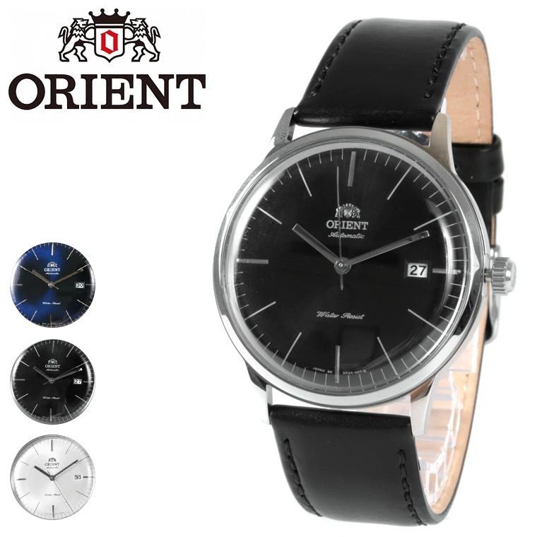 u*a様 ORIENT オリエント 自動巻き腕時計 ブラック　レザーベルト 海外モデル 自動巻き AUTOMATIC レザーベルト 腕時計 逆輸入 ORIENT
