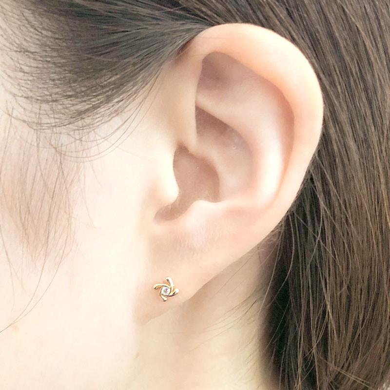 ゴールド ピアス g フラワー バーベル ボディピアス キャッチ ボール14k K14 金 ゴールド ネジ 取れない 外れない 片耳 g Bl 65 Sputnik Jewelry 通販 Yahoo ショッピング