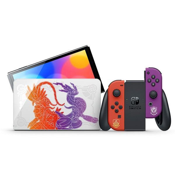 【新品】1週間以内発送　Nintendo Switch（有機ELモデル） スカーレット・バイオレットエディション HEG-S-KEAAA Pokemon ポケモン 本体 スイッチ ゲーム機｜spw-2nd｜02