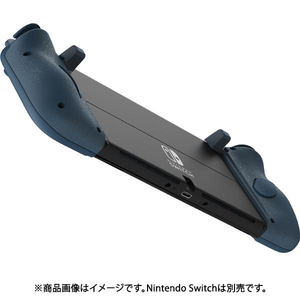 【新品】1週間以内発送 【任天堂ライセンス商品】HORI 連射・連射ホールド機能搭載 グリップコントローラー Fit for Nintendo Switch　MIDNIGHT BLUE｜spw-2nd｜04