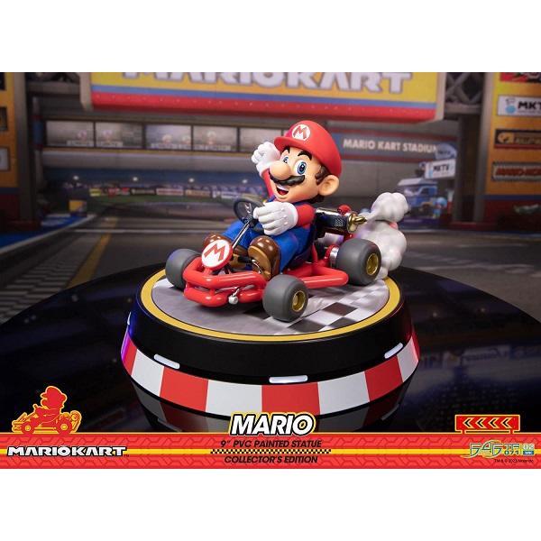 【新品】1週間以内発送 マリオカート マリオ PVCスタチュー コレクターズエディション ファースト4フィギュア(First 4 Figures)｜spw-2nd｜03