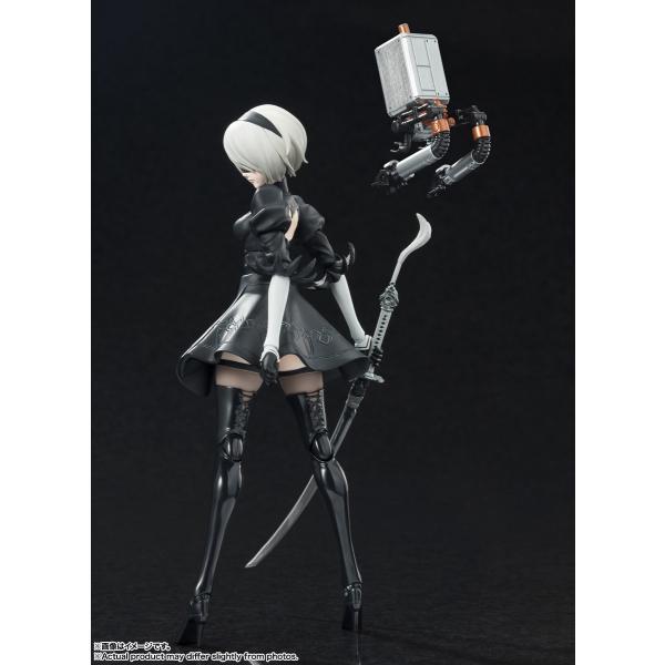 【新品】１週間以内発送 S.H.Figuarts 2B Nier: Automata Ver1.1a ニーア オートマタVer1.1a フィギュア TVアニメ アンドロイド キャラクター ゲーム｜spw-2nd｜02