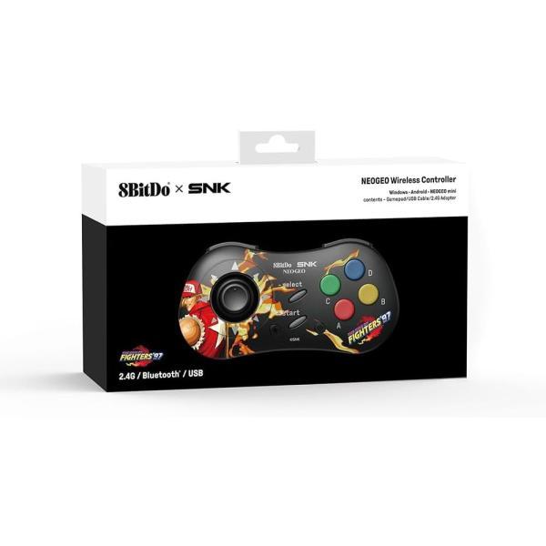 【新品】1週間以内発送　【ネオジオミニ/Android(9.0以上)/PC対応】8BitDo NEOGEO Wireless Controller Terry Bogard　コントローラー｜spw-2nd｜02